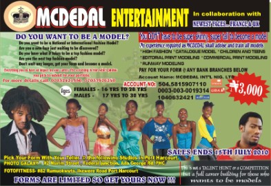 Job Vacancies For Models In Nigeria - Male And Female Models Wanted